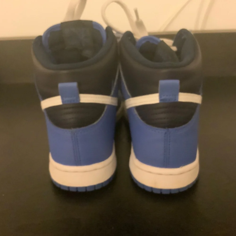 Nike Dunk High Obsidian Youth Size 6 equivalent Women size 7.5 Very Lightly used - Picture 4 of 5